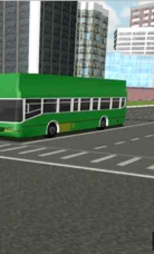 Gran ciudad Conductor de autobús Simulador 2016 : 3D El entrenador de conducción y estacionamiento de la escuela Juego 4