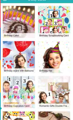 Birthday Greetings fotos gratis: marcos de cumpleaños, foto editor 3