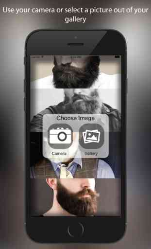 cabina de barba editor de fotos: salón de la barba 1