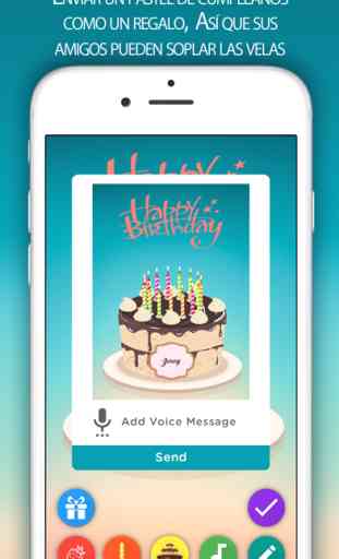 Feliz Cumpleaños : Birthday Cake, ecards and party 2