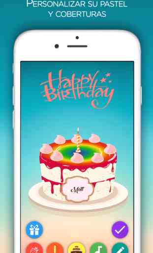 Feliz Cumpleaños : Birthday Cake, ecards and party 4