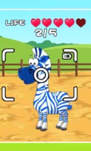 Jugar con baby zebra - juego de niños gratis 2