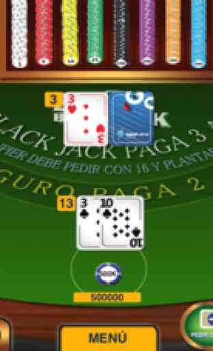 Blackjack 21 + 2