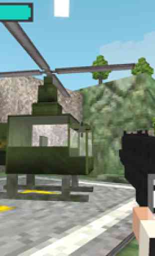 Block Gun Pixel War: Combat World 1