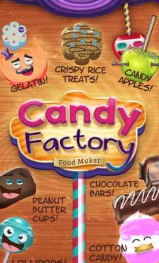 Candy Factory Food Maker Center : Sweet Fun Party Game For Kids 2