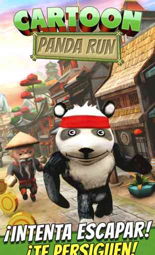 Cartoon Panda Run - Juego de Carrera de Pandas para Niños Gratis 1