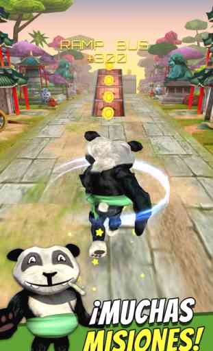 Cartoon Panda Run - Juego de Carrera de Pandas para Niños Gratis 4