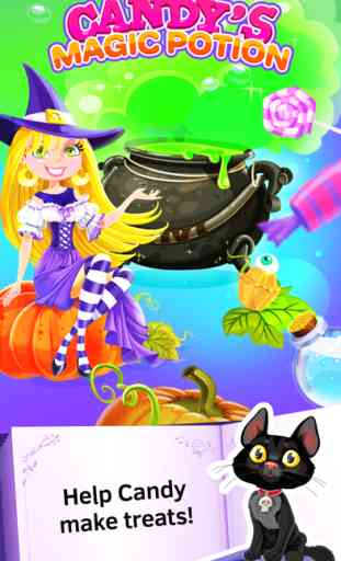 Candy Potion! Halloween juegos de magia para niños 2