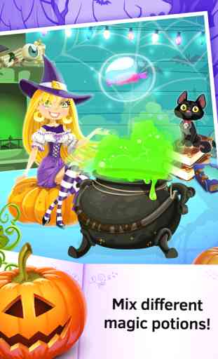 Candy Potion! Halloween juegos de magia para niños 3