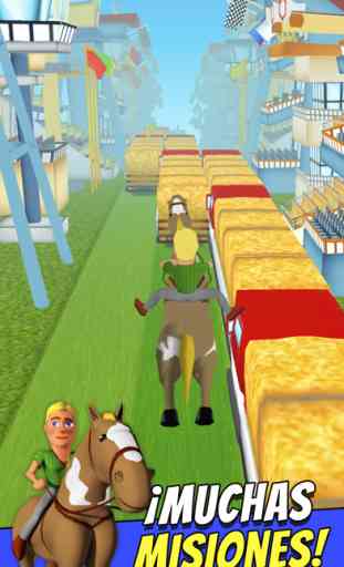 Carrera Ecuestre Gratis - Juego de Caballos de Equitación Cartoon 4