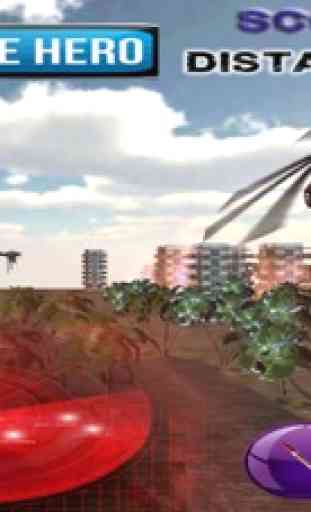Chopper War Z 3D - Aventuras de helicópteros contra el ataque alienígena 3