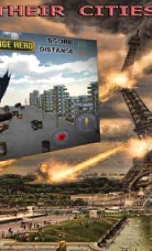 Clash Of Gargoyle 3D - Una guerra épica contra el Demonio Tierras aviones de combate de la fuerza aérea ( Gratis ) 2