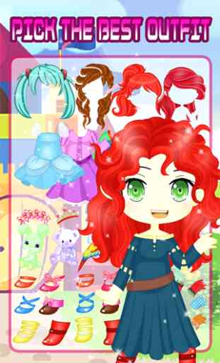 Chibi Princess Maker - Juegos lindos creador anime 2