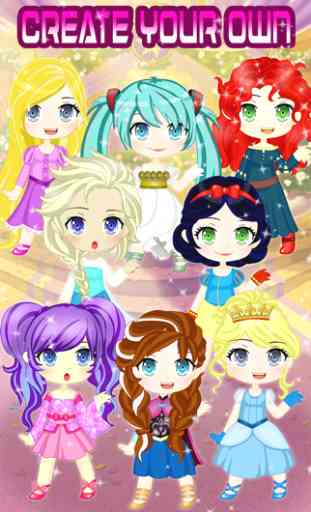 Chibi Princess Maker - Juegos lindos creador anime 3