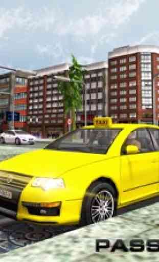 Ciudad Taxista Simulador - 3D Yellow Cab Servicio juego de simulación 1