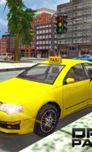 Ciudad Taxista Simulador - 3D Yellow Cab Servicio juego de simulación 3