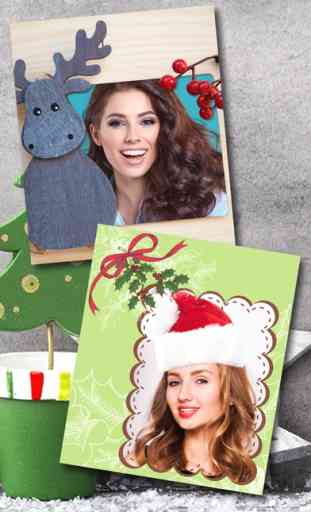 Marcos de Feliz Navidad - collage y álbum 2016 3