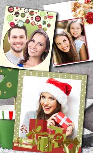 Marcos de Feliz Navidad - collage y álbum 2016 4