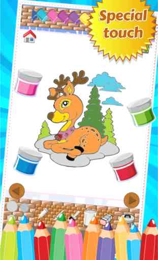 Navidad para colorear Dibujo Libro para Niños Juegos 2