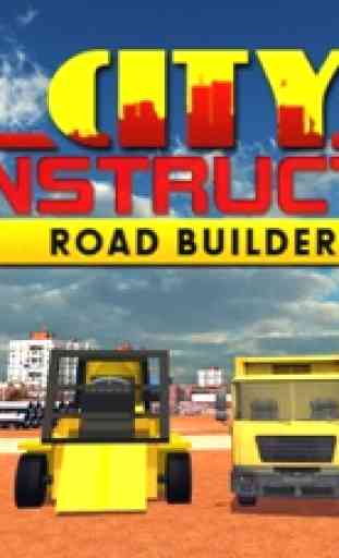 Construcción City Road Constructor 3D - juego de simulación constructor de bienes 1