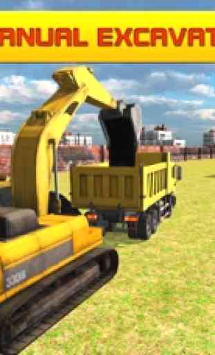 Construcción City Road Constructor 3D - juego de simulación constructor de bienes 3