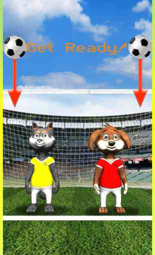 Cool 3D Soccer Dog Games - Futball Rally With Perfect Flick Kick Game 2