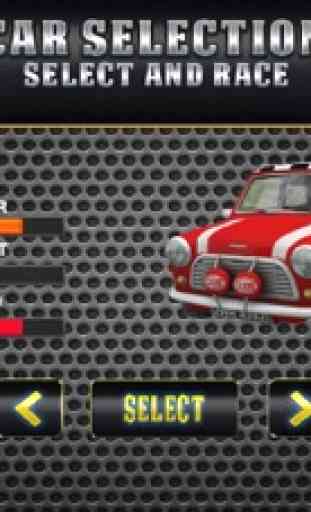 Loco de coches Mini Motor Racing 3D - la circulación por carretera Taxi Driver simulador rush 3