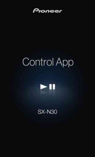 ControlApp for Pioneer SX-N30 1