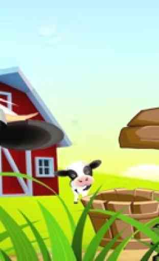 Crazy Cow Farmer: Family Farming Barnyard Life Free Games 1