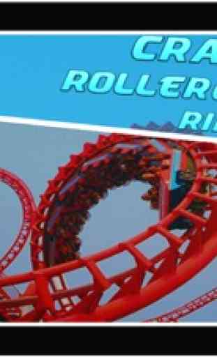 Crazy Roller Coaster Riding 3d 1