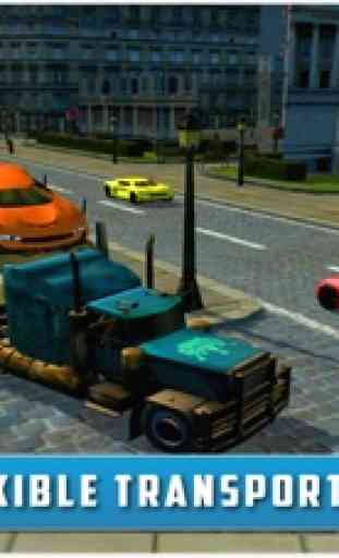 Crazy Sports Car: Delivery Trailer Truck 2
