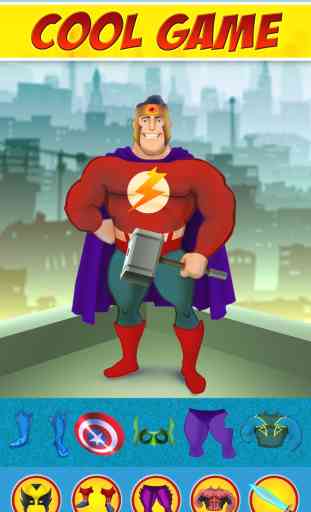 Create your Own Superheroes - Dress up Game - Free Version 1