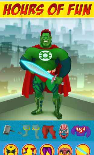 Create your Own Superheroes - Dress up Game - Free Version 2