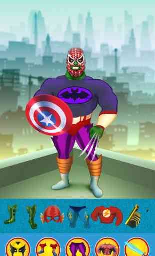 Create your Own Superheroes - Dress up Game - Free Version 4