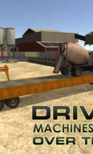 Transportador vehículos construcción - conduccion 4
