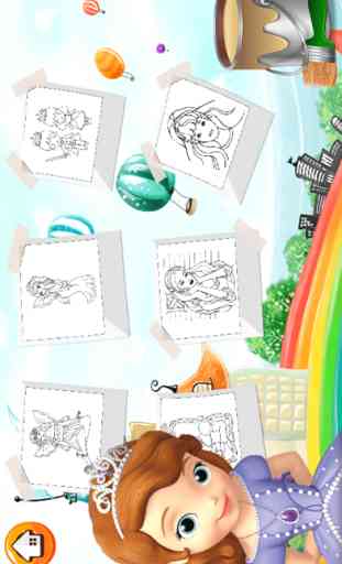Linda princesa para colorear libro - Todo en 1 Fairy Tail dibujar, pintar y juegos color de alta definición para la buena Kid 3