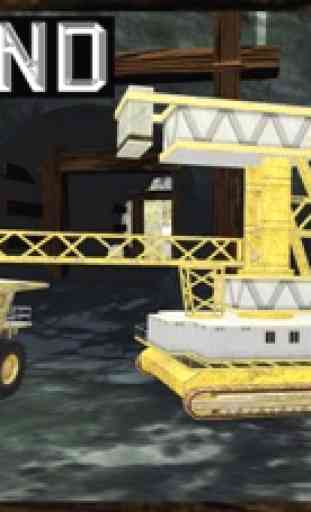 Diamond Mine excavator 3D : Construction Quarry Haul Truck Driver 1