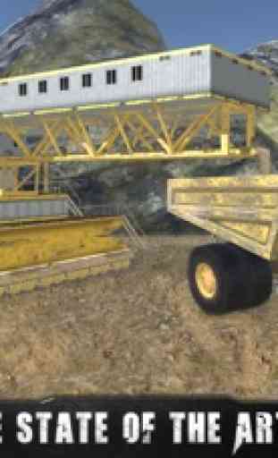 Diamond Mine excavator 3D : Construction Quarry Haul Truck Driver 4