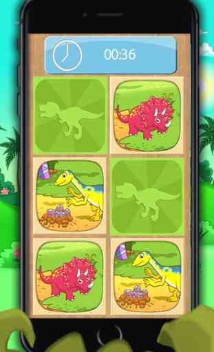Dinosaurios – mini juegos divertidos 2