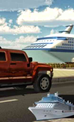 Simulador de crucero - barco de estacionamiento 1