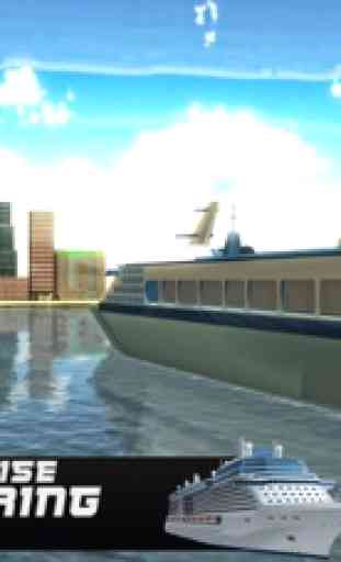Simulador de crucero - barco de estacionamiento 3