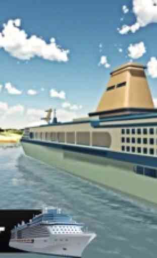 Simulador de crucero - barco de estacionamiento 4