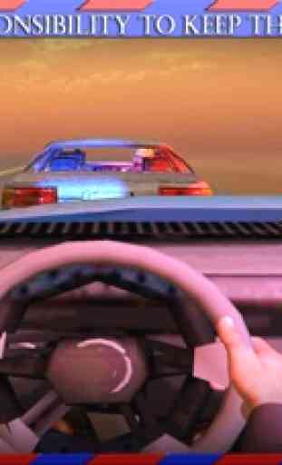 Conductor borracho Policía Chase, Simulador - Catch corredor peligroso y ladrones en la fiebre del tráfico de la carretera loca 1
