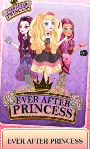 Dress-up after Princess party: The high school queen Girls salon and monster for ever 1