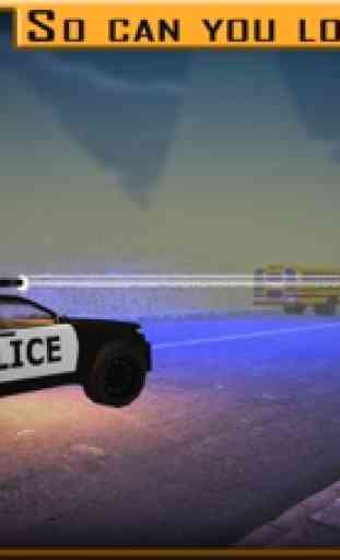 El programa piloto borracho Simulador - de Dodge través de tráfico de la carretera como oficial de policía está justo detrás de ti 1