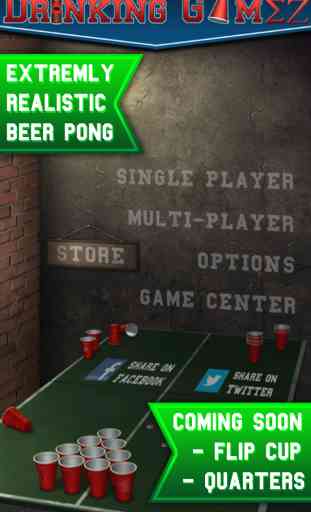 Beber GameZ: Beer Pong 1