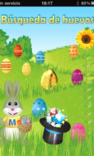 Caza de huevos de Pascua - una aplicación gratuita cada día 1