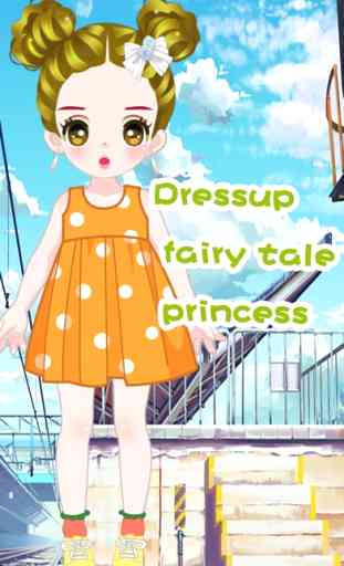 Vestir princesa de cuento de hadas-Juegos de moda 4