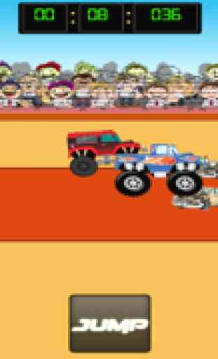 Carrera de camiones monstruosos - Un molón juego de carreras a campo traviesa gratis. 4