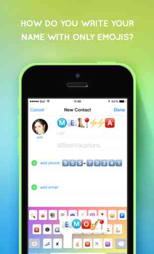 Emojizer Keyboard - Custom Emoticon Fonts Teclado para Whatsapp, Text Messenger e Instagram 3